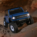 Axial 1/30 SCX30 Ford Bronco 4X4 RTR Rock Crawler a Escala 1/30, Motor Brushed, Azul