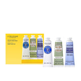 L'Occitane Hand Cream Classics - Juego de regalo de 3 piezas, t...