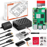 RasTech Raspberry Pi 5 8GB Kit 64GB Edition con enfriador activo, f...