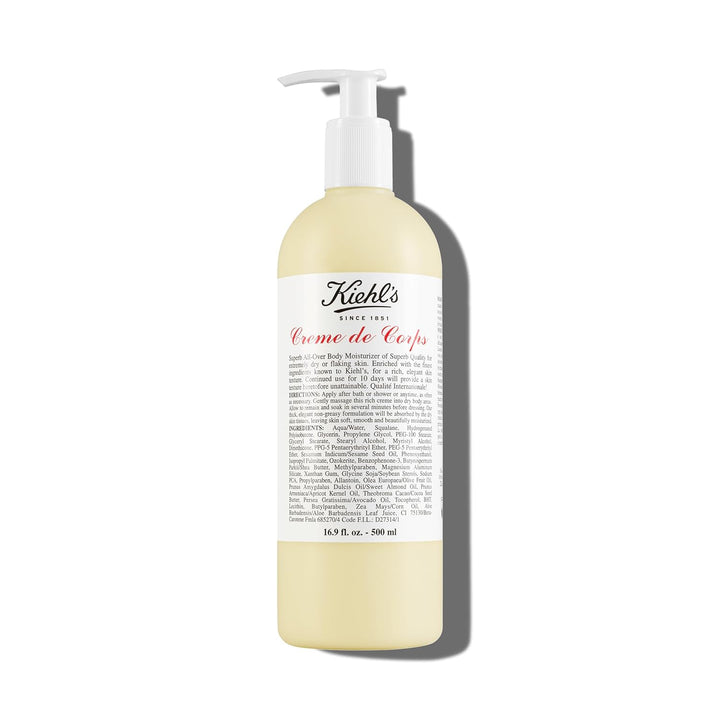 Kiehl's Creme de Corps, loción corporal rica y deliciosa, con m...