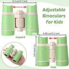 Yunsailing 6 prismáticos para niños de 3 a 12 años, colores suaves