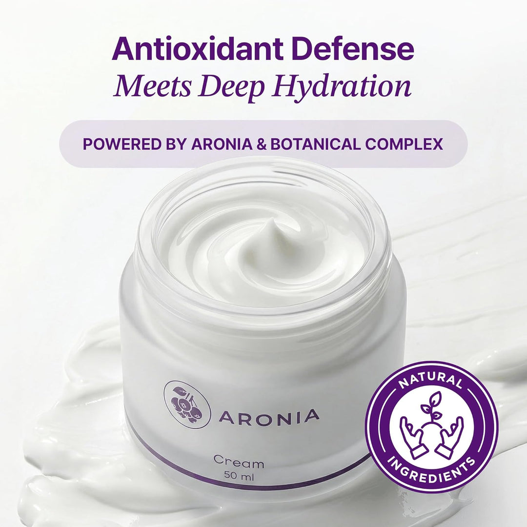 LAMUAMOR Aronia Extract Crema de día y noche para rostro y cuello c...