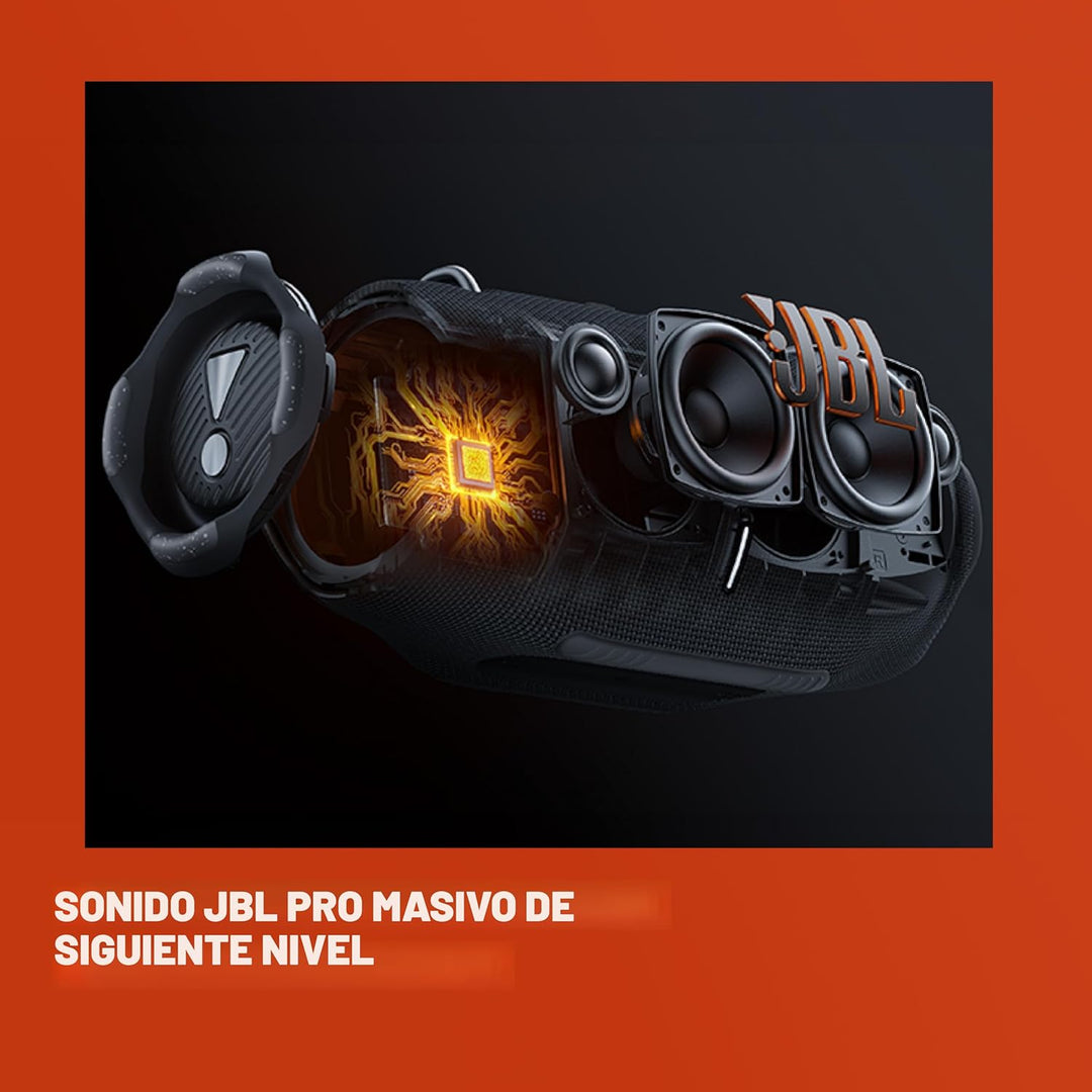 JBL Xtreme 4 - Altavoz Bluetooth portátil, sonido potente y graves...