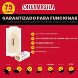 Catchmaster tablas con pegamento para ratones pequeños e insectos,...