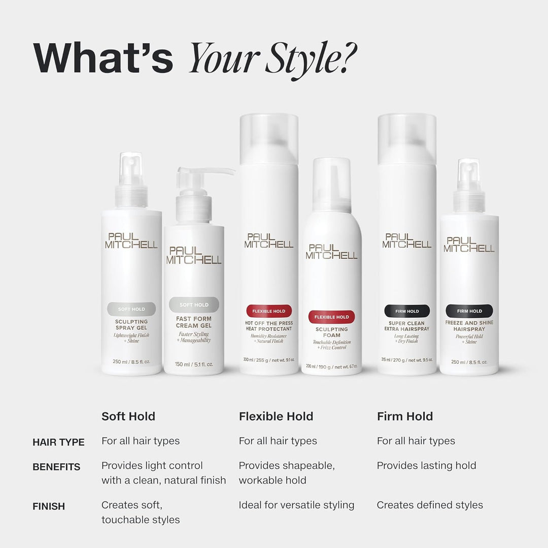 Paul Mitchell Laca para el cabello Super Clean con acabado ligero,...
