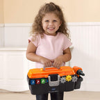 Caja de herramientas VTech Drill y Learn, Naranja