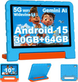 Tableta infantil 2025 con Android 15 de 10 pulgadas para niños Octa...