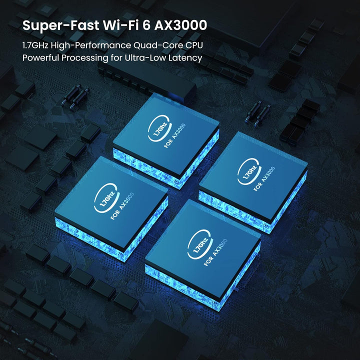Tenda AX3000 Mesh WiFi 6 System Nova MX12-5000 pies cuadrados Cober...