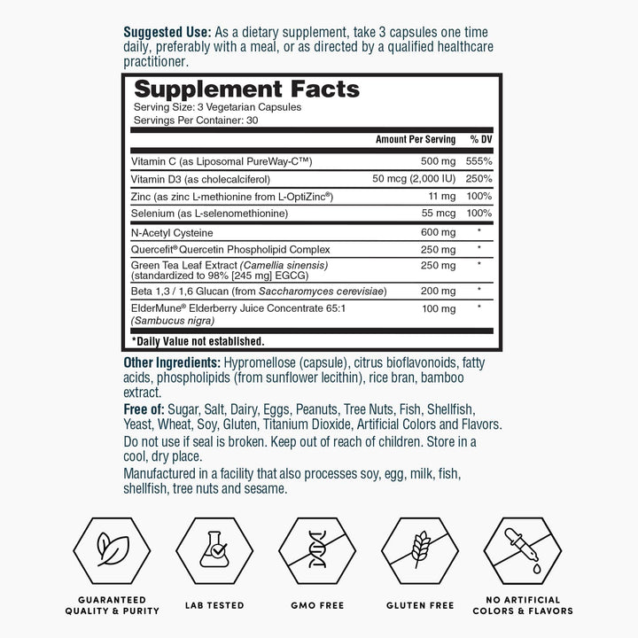 Nature's Lab Gold ImmuneShield - Apoya la salud del sistema inm...