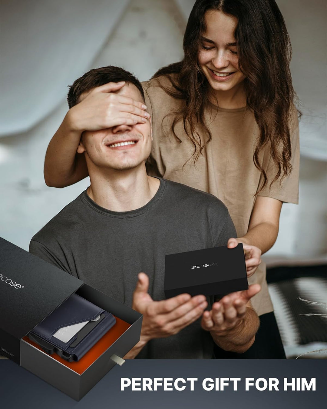 typecase Cartera táctica para hombre tarjetero: funda para tarjetas...