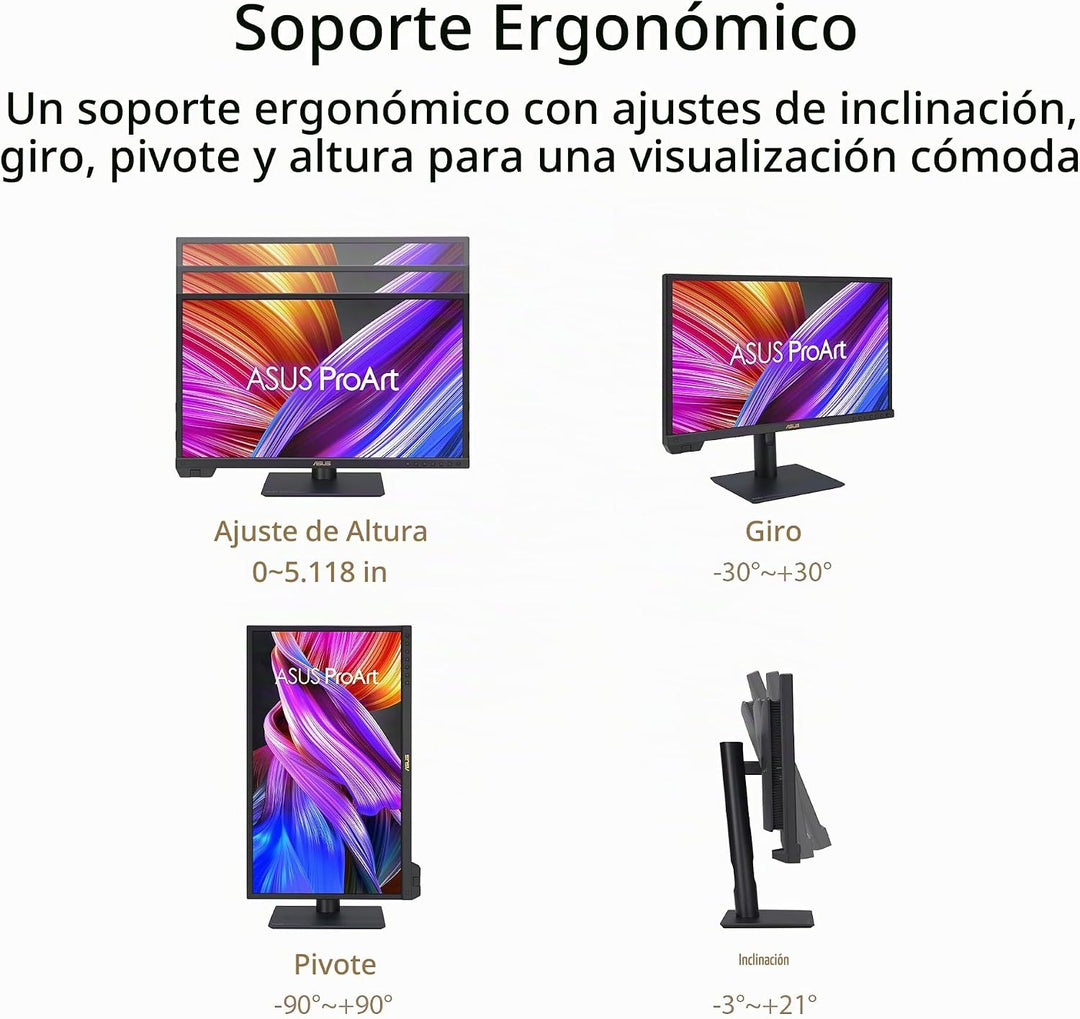 ASUS ProArt Display 24" 4K 12G-SDI HLG Monitor profesional (PA2...