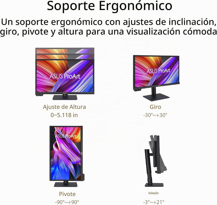 ASUS ProArt Display 24" 4K 12G-SDI HLG Monitor profesional (PA2...