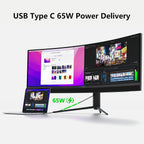 INNOCN 45C1R Monitor de juegos curvo ultraancho de 45 pulgadas 5120...
