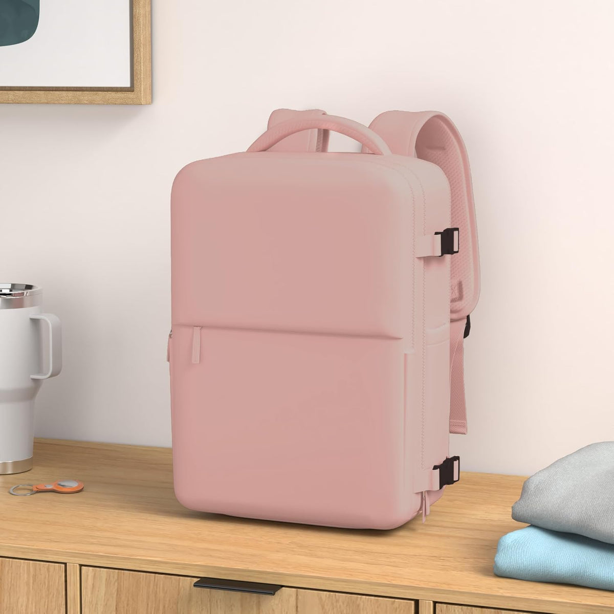 coowoz Mochila de mano para mujeres y hombres, rosa ( B - Pink ), Mochila de viaje-L