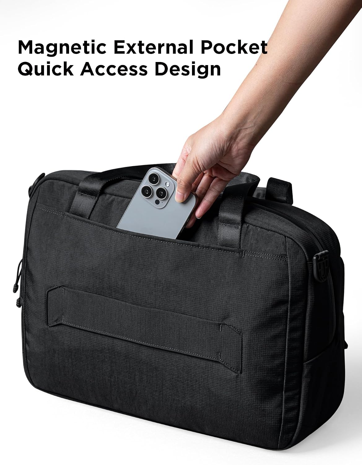 ALPAKA Bravo Brief - Portafolio para laptop de 16 pulgadas, bolsa de hombro de negocios con protección contra la intemperie, bolsa de mensajero para hombres para trabajo y viajes