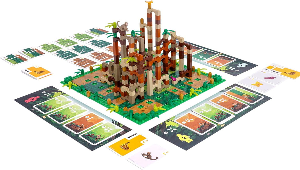 Dotted Games Monkey Palace A Lego - Construye tu camino