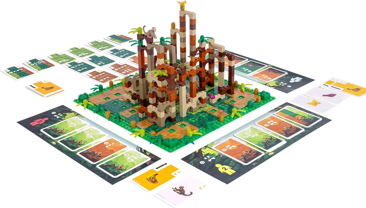 Dotted Games Monkey Palace A Lego - Construye tu camino
