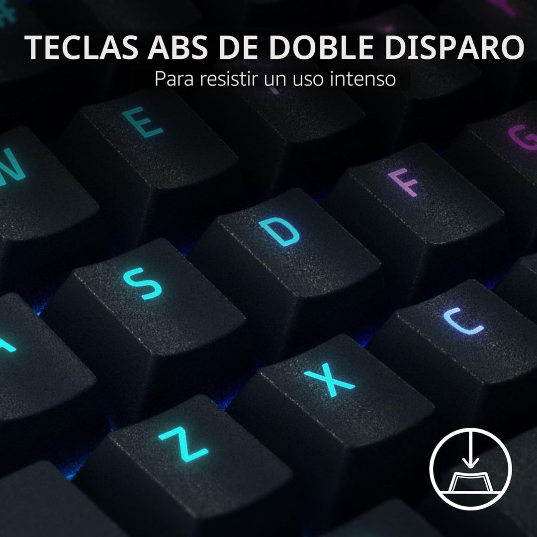 Razer BlackWidow V4 X Teclado mecánico para juegos: interruptores a...