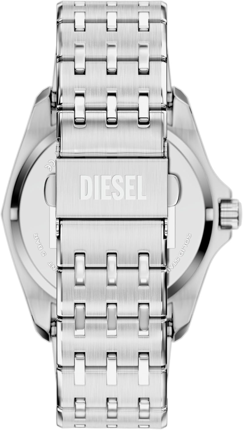 Reloj para hombre Diesel Stinger Three-Hand de acero inoxidable (Modelo: DZ2245)
