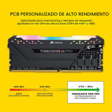 CORSAIR Vengeance RGB PRO DDR4 RAM 32GB (2x16GB) 3200MHz CL16-20-20...