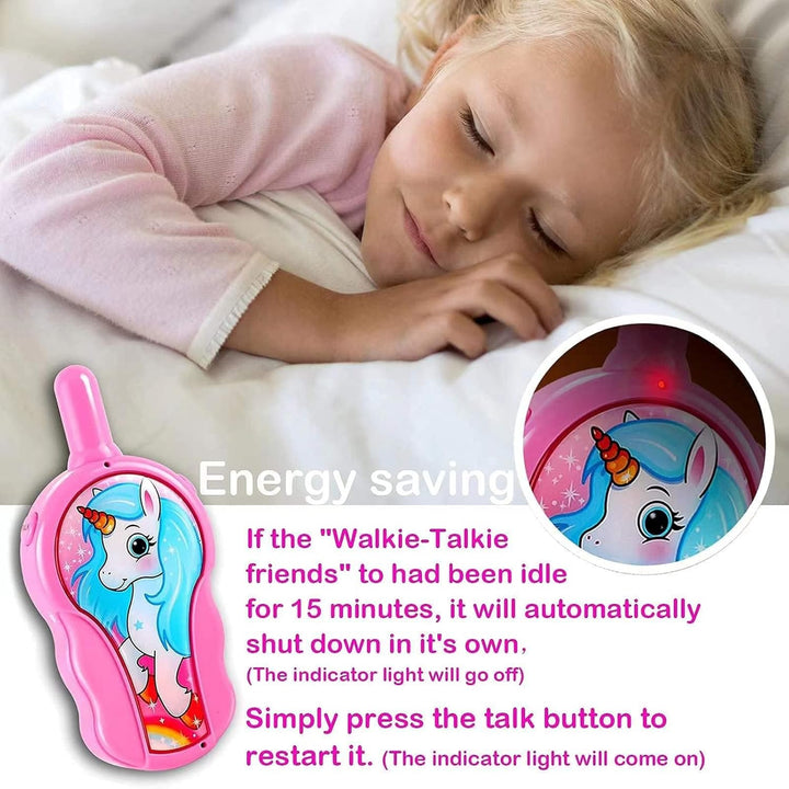 Walkie Talkies para niños, niños pequeños, juguetes para niñas de 3...