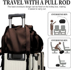 Bolsa de lona mejorada para fin de semana, bolsa de viaje expandible, bolsa de transporte resistente al agua, bolsa de deporte plegable para gimnasio con cremallera reforzada y correa de hombro