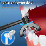 Irrigador dental inalámbrico para dientes, hilo dental en forma de...