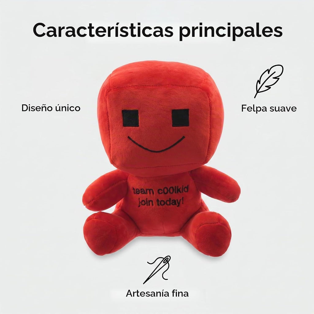 Peluche azul de 8 pulgadas, almohada de personaje rellena, apta para decoración del hogar, regalo coleccionable, perfecta para entusiastas de los videojuegos, niños y adultos.