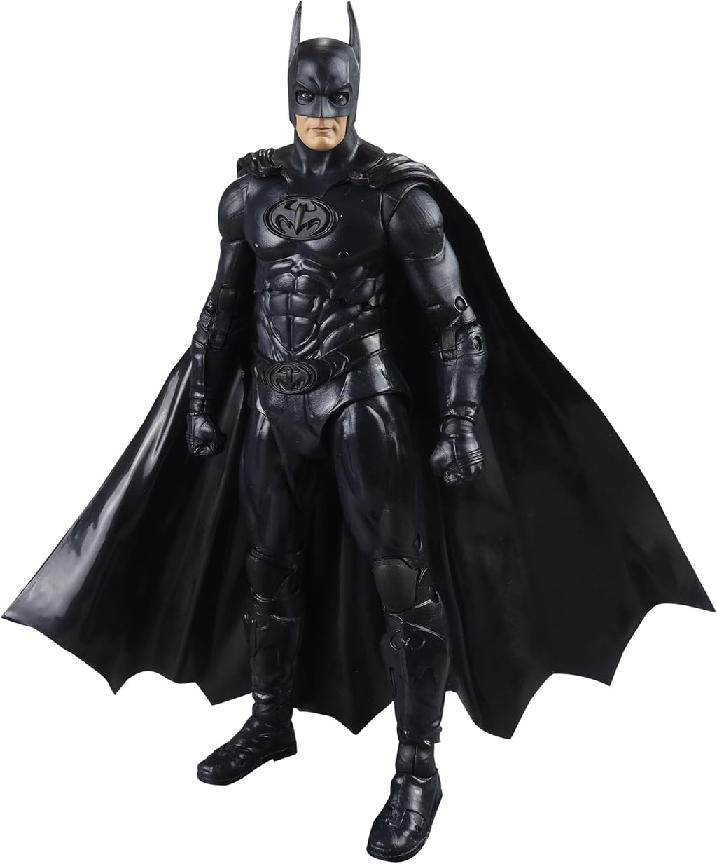 McFarlane Toys - DC Multiverse Batman (Batman & Robin) Figura de 7 pulgadas Build-, negro