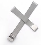THEAGE Correa de reloj de 0.551 in que atornilla el reemplazo de la correa de reloj de acero inoxidable para Skagen