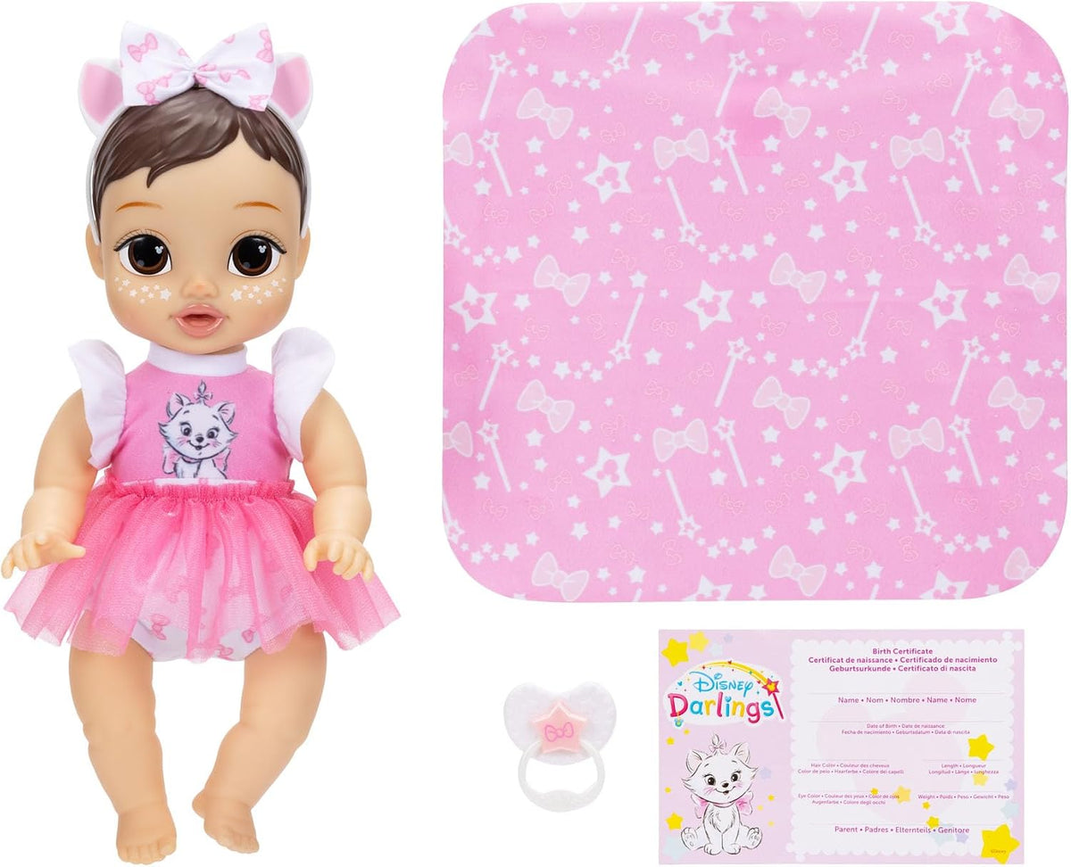 Disney Darlings Marie The Aristocats - Muñeca bebé de 13 pulgadas
