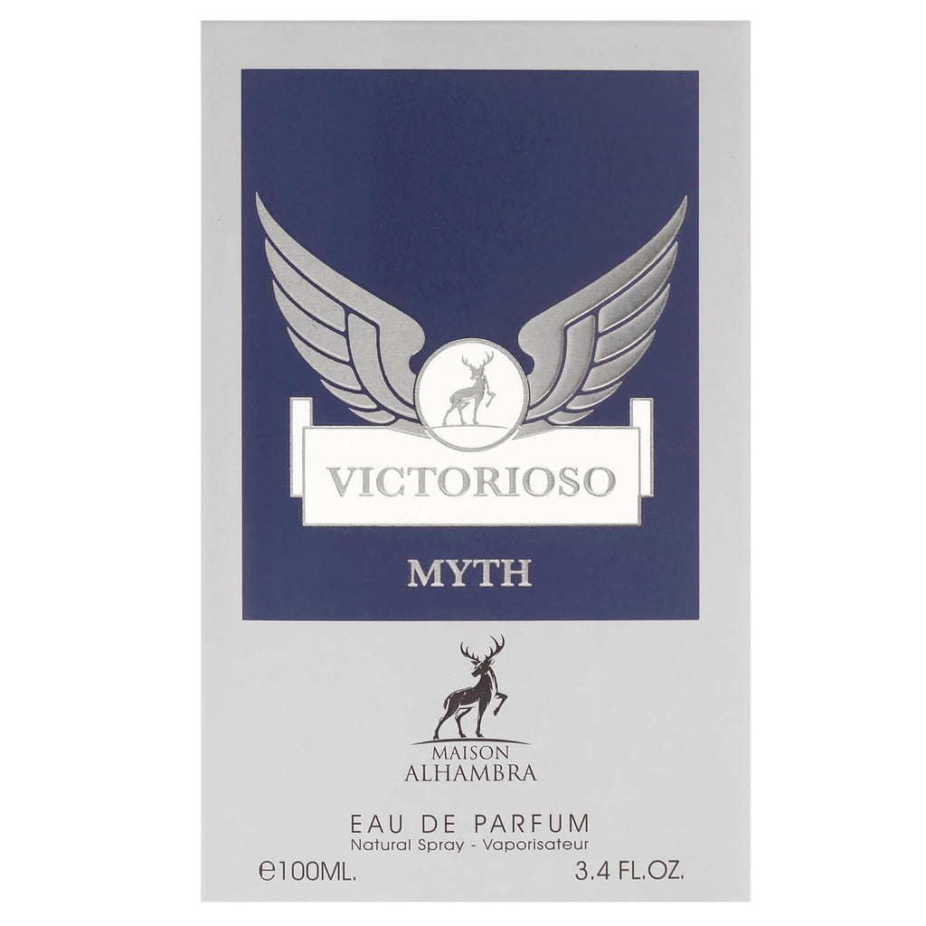 Maison Alhambra Victorioso Myth Espray de Perfume para Hombre, 3.4...