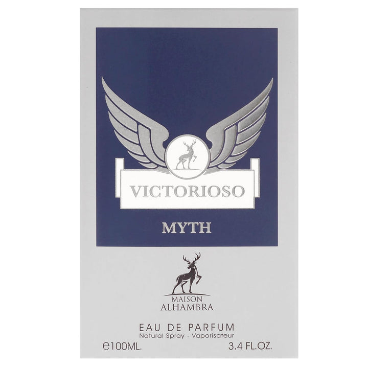 Maison Alhambra Victorioso Myth Espray de Perfume para Hombre, 3.4...