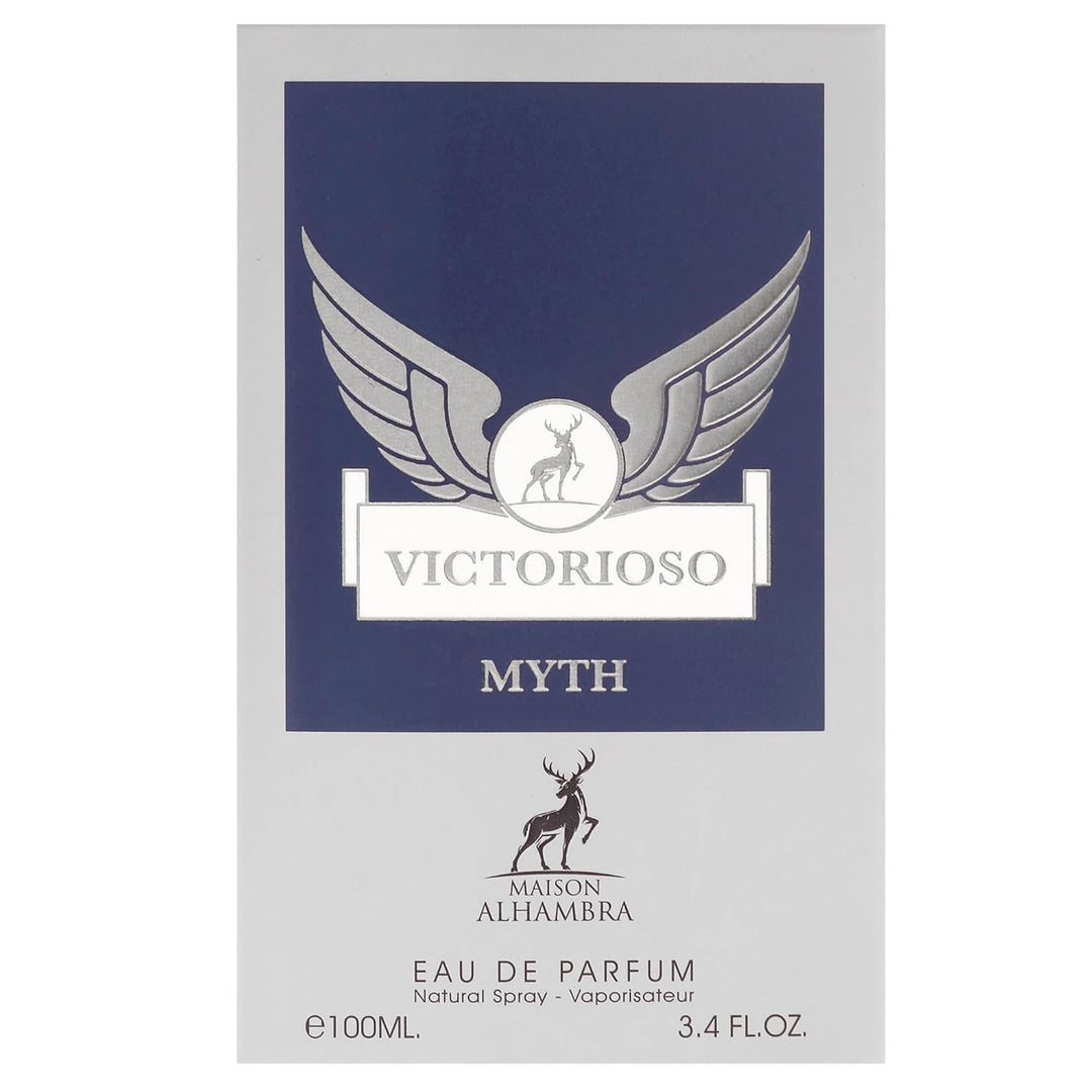 Maison Alhambra Victorioso Myth Espray de Perfume para Hombre, 3.4...