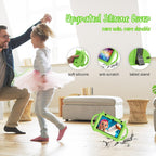 Tableta para niños de 7 pulgadas para niños de 3 a 7 años, tableta Android 12 de 2 GB de RAM+32 GB de ROM, aprendizaje educativo de control parental, Netflix, regalo para niños y niñas (verde)