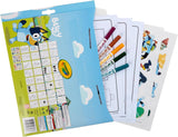 Crayola Juego de actividades de color y calcomanías Bluey