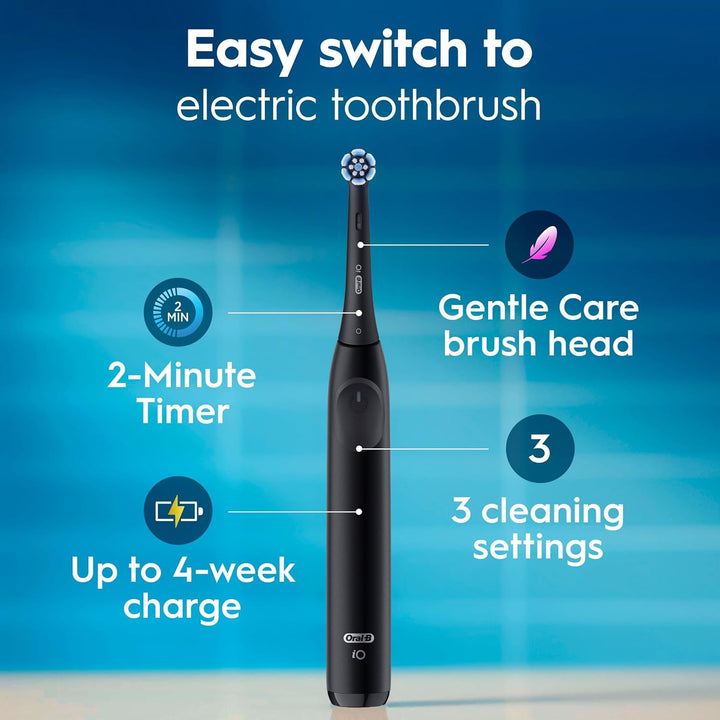 Oral-B Cepillo de dientes eléctrico recargable, kit de inicio iO2,...