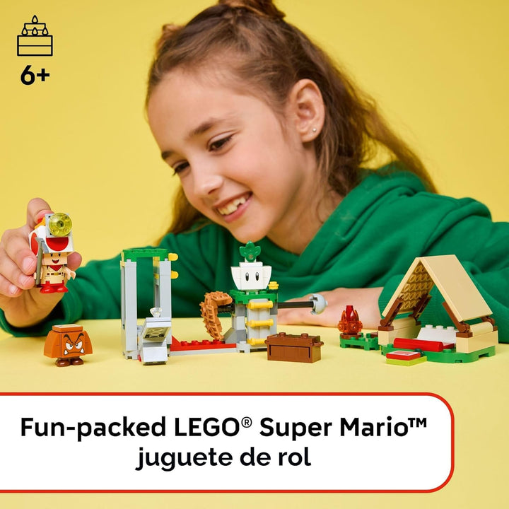 LEGO Super Mario 72040 - Juguete de construcción de campamento del...