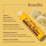 Cococare Bálsamo labial de manteca de cacao, The Little Yellow Stic...