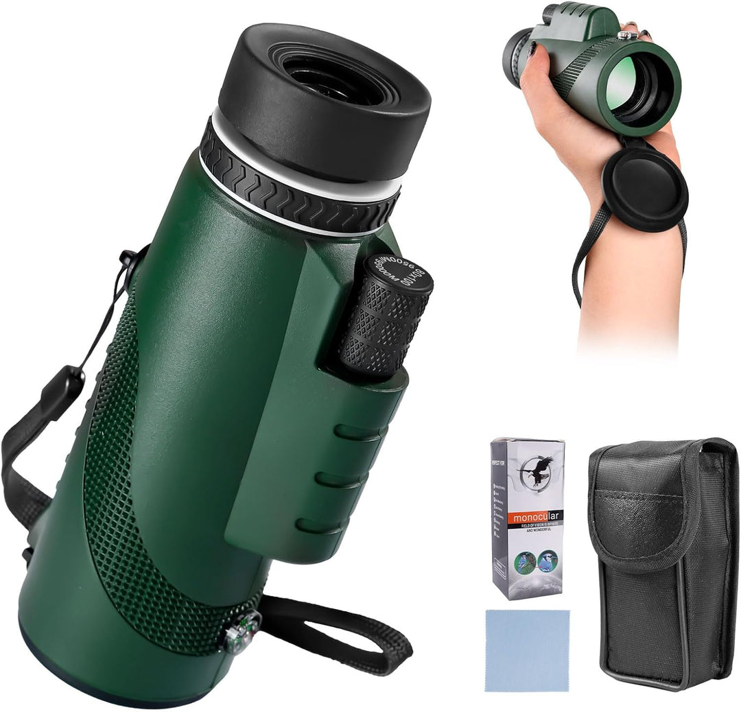Monocular de alta potencia de 8 x 42 prisma HD BAK4