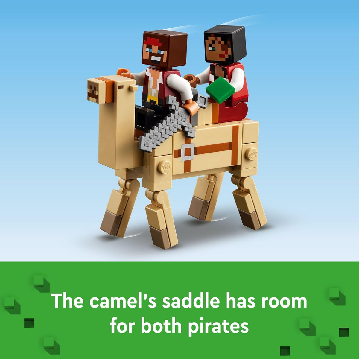 LEGO Minecraft The Pirate Ship Voyage juego de juguete de