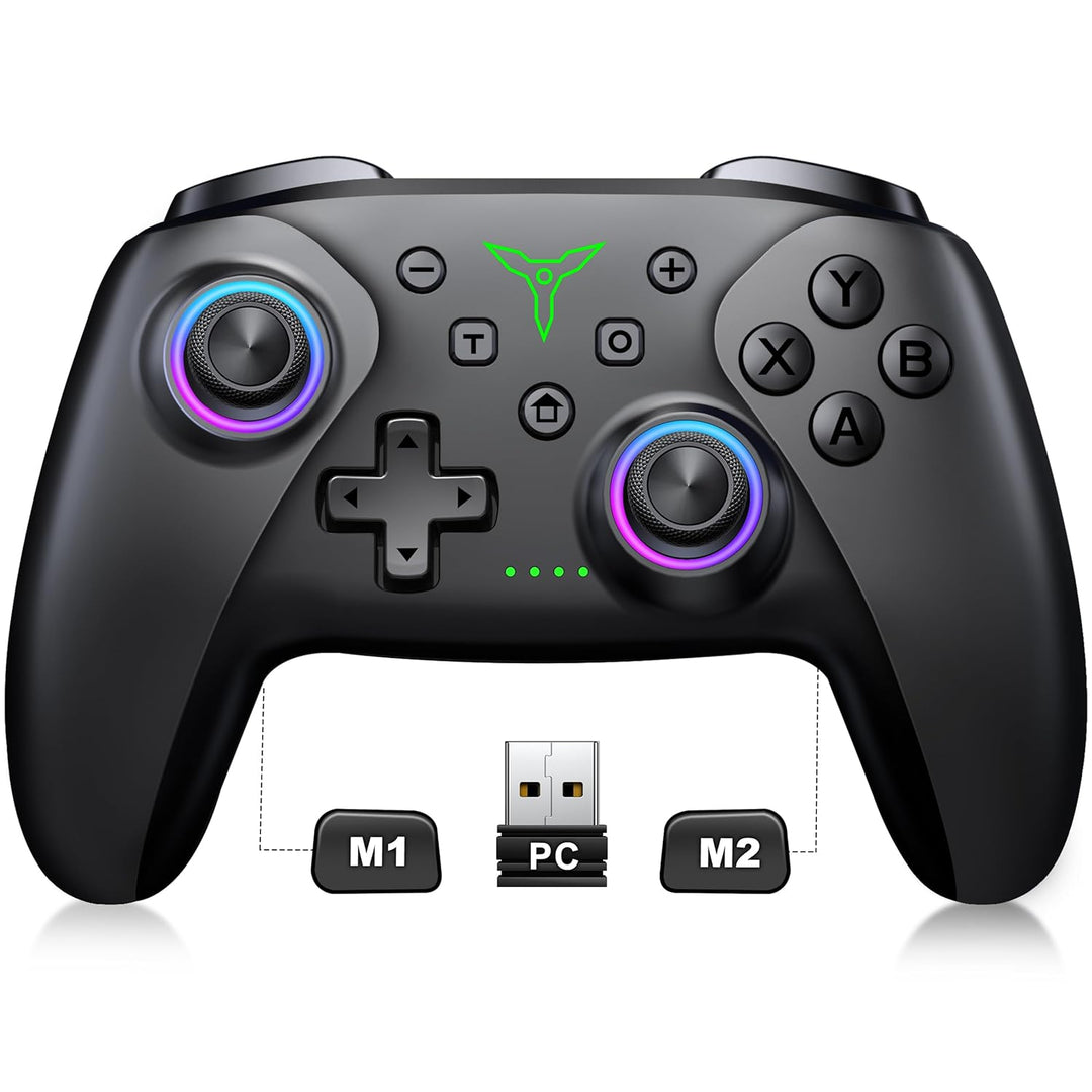 PC Controller, Wireless Bluetooth Controller, 1000mAh Battery, with...