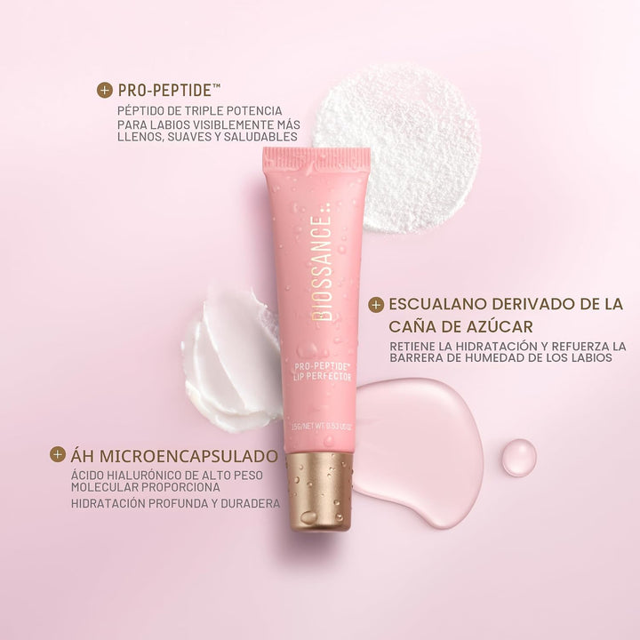 Biossance Pro-Peptide Lip Perfector \u2013 Bálsamo labial vegano Tr...