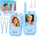 Walkie Talkies de video para niños paquete de 2 walkie