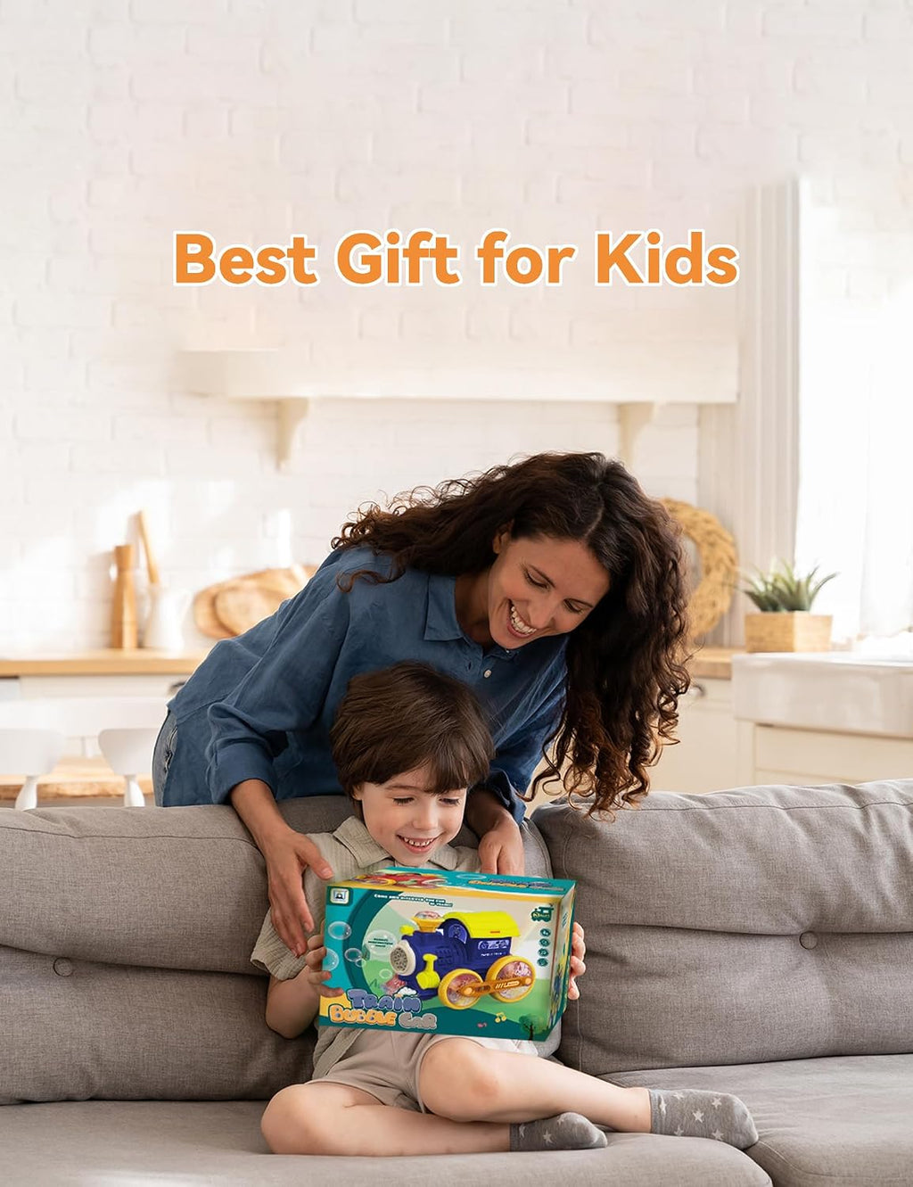 Máquina de burbujas, soplador de burbujas, cortacésped de burbujas para niños pequeños, tren de música de burbujas con luz, juguetes de verano al aire libre para patio trasero para 1-8 edades, regalos