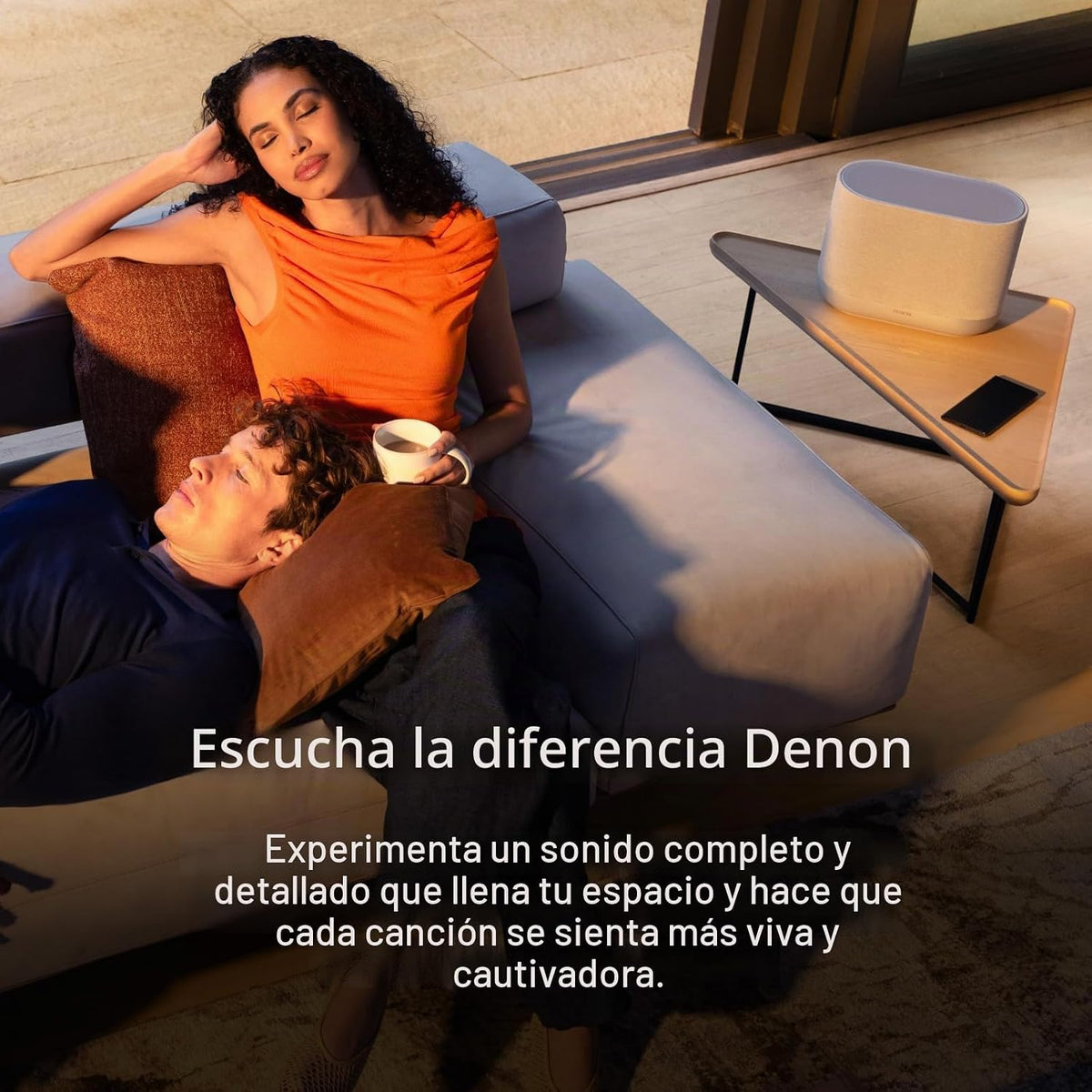 Denon Home 400 Altavoz, altavoz inteligente inalámbrico con sonido estéreo