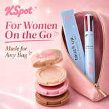 kspot On the Go Touch Up Duo, 4 in 1 Makeup Pen and 3 in 1 Face Pal...