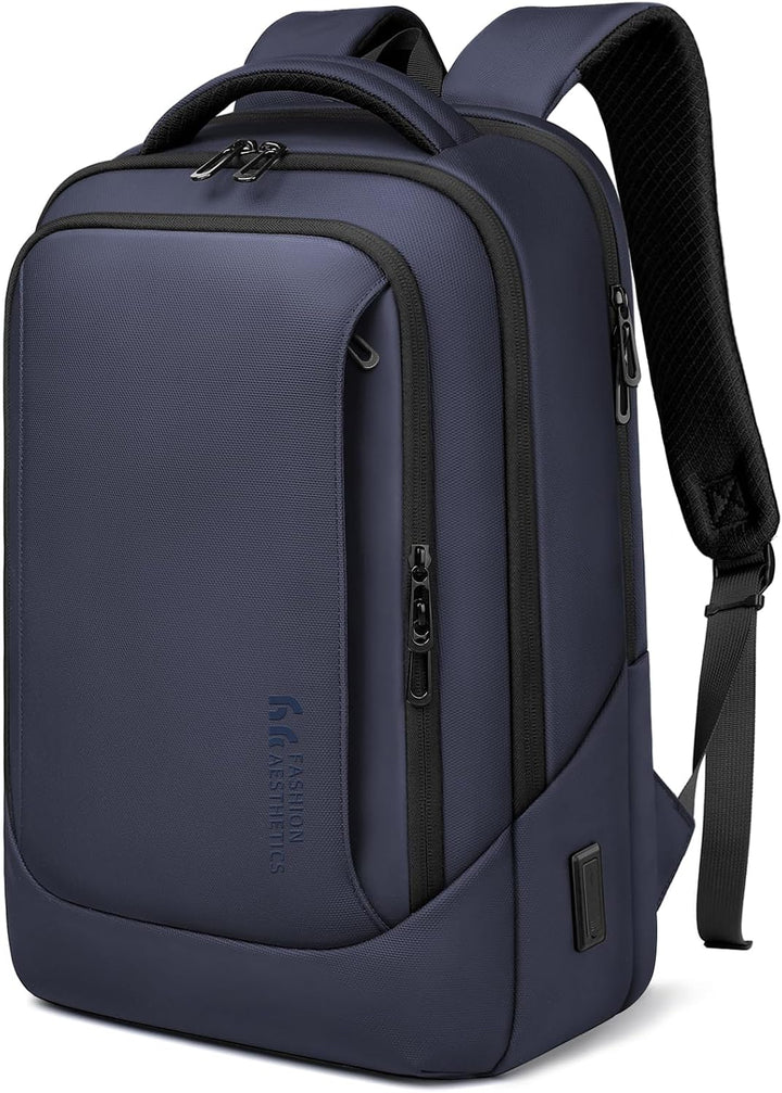 hk Mochila para laptop para hombres con puerto de carga USB para ne...