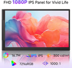 ROYY - Extensor de pantalla para laptop, monitor portátil 1080P FHD...