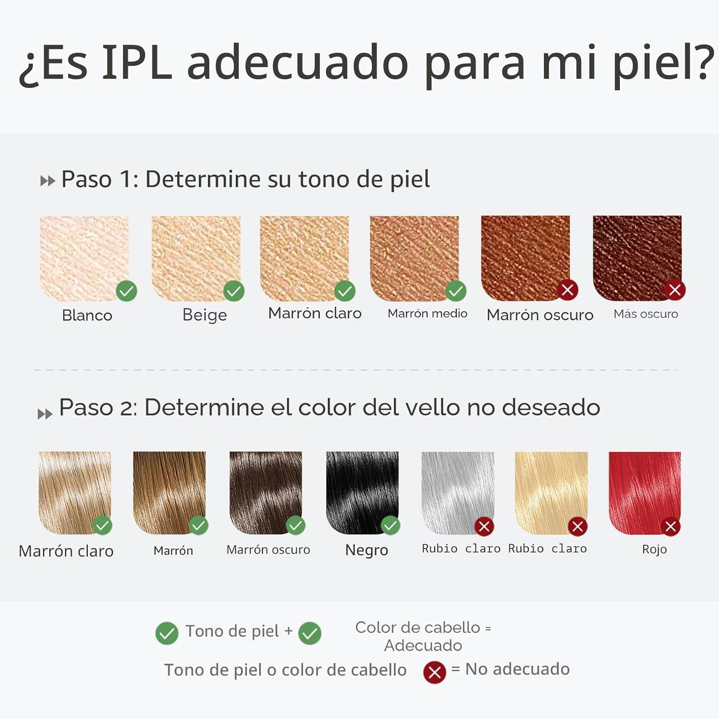 Dispositivo de depilación láser IPL para mujeres y hombres, seguro...